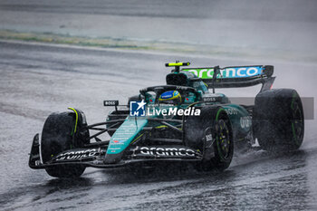 03/11/2024 - 14 ALONSO Fernando (spa), Aston Martin F1 Team AMR24, action during the Formula 1 Grande Premio de Sao Paulo 2024, 21th round of the 2024 Formula One World Championship from November 1 to 3, 2024 on the Interlagos Circuit, in Sao Paulo, Brazil - F1 - SAO PAULO GRAND PRIX 2024 - FORMULA 1 - MOTORI