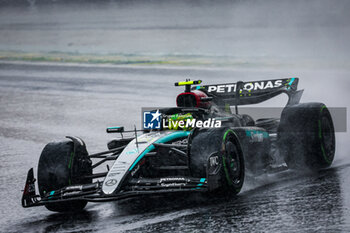 03/11/2024 - 44 HAMILTON Lewis (gbr), Mercedes AMG F1 Team W15, action during the Formula 1 Grande Premio de Sao Paulo 2024, 21th round of the 2024 Formula One World Championship from November 1 to 3, 2024 on the Interlagos Circuit, in Sao Paulo, Brazil - F1 - SAO PAULO GRAND PRIX 2024 - FORMULA 1 - MOTORI