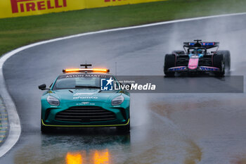 03/11/2024 - FIA Aston Martin Vantage Safety Car during the Formula 1 Grande Premio de Sao Paulo 2024, 21th round of the 2024 Formula One World Championship from November 1 to 3, 2024 on the Interlagos Circuit, in Sao Paulo, Brazil - F1 - SAO PAULO GRAND PRIX 2024 - FORMULA 1 - MOTORI