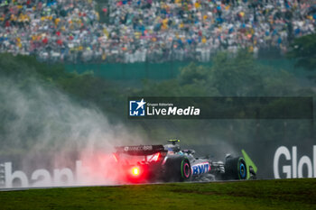 03/11/2024 - 10 GASLY Pierre (fra), Alpine F1 Team A524, action during the Formula 1 Grande Premio de Sao Paulo 2024, 21th round of the 2024 Formula One World Championship from November 1 to 3, 2024 on the Interlagos Circuit, in Sao Paulo, Brazil - F1 - SAO PAULO GRAND PRIX 2024 - FORMULA 1 - MOTORI