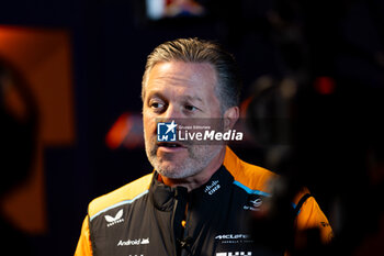 21/11/2024 - BROWN Zak (usa), CEO of of McLaren Racing, portrait during the Formula 1 Heineken Silver Las Vegas Grand Prix 2024, 22th round of the 2024 Formula One World Championship from November 21 to 23, 2024 on the Las Vegas Strip Circuit, in Las Vegas, United States of America - F1 - LAS VEGAS GRAND PRIX 2024 - FORMULA 1 - MOTORI