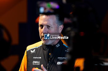 21/11/2024 - BROWN Zak (usa), CEO of of McLaren Racing, portrait during the Formula 1 Heineken Silver Las Vegas Grand Prix 2024, 22th round of the 2024 Formula One World Championship from November 21 to 23, 2024 on the Las Vegas Strip Circuit, in Las Vegas, United States of America - F1 - LAS VEGAS GRAND PRIX 2024 - FORMULA 1 - MOTORI