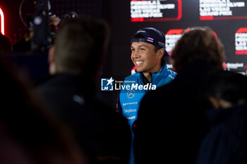 21/11/2024 - ALBON Alexander (tha), Williams Racing FW46, portrait during the Formula 1 Heineken Silver Las Vegas Grand Prix 2024, 22th round of the 2024 Formula One World Championship from November 21 to 23, 2024 on the Las Vegas Strip Circuit, in Las Vegas, United States of America - F1 - LAS VEGAS GRAND PRIX 2024 - FORMULA 1 - MOTORI