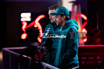 21/11/2024 - ALONSO Fernando (spa), Aston Martin F1 Team AMR24, portrait during the Formula 1 Heineken Silver Las Vegas Grand Prix 2024, 22th round of the 2024 Formula One World Championship from November 21 to 23, 2024 on the Las Vegas Strip Circuit, in Las Vegas, United States of America - F1 - LAS VEGAS GRAND PRIX 2024 - FORMULA 1 - MOTORI