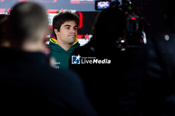 21/11/2024 - STROLL Lance (can), Aston Martin F1 Team AMR24, portrait during the Formula 1 Heineken Silver Las Vegas Grand Prix 2024, 22th round of the 2024 Formula One World Championship from November 21 to 23, 2024 on the Las Vegas Strip Circuit, in Las Vegas, United States of America - F1 - LAS VEGAS GRAND PRIX 2024 - FORMULA 1 - MOTORI