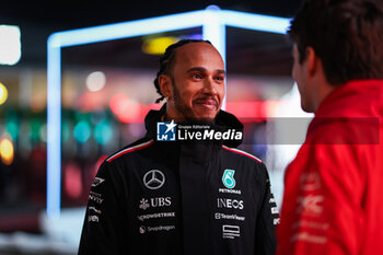 21/11/2024 - HAMILTON Lewis (gbr), Mercedes AMG F1 Team W15, portrait during the Formula 1 Heineken Silver Las Vegas Grand Prix 2024, 22th round of the 2024 Formula One World Championship from November 21 to 23, 2024 on the Las Vegas Strip Circuit, in Las Vegas, United States of America - F1 - LAS VEGAS GRAND PRIX 2024 - FORMULA 1 - MOTORI