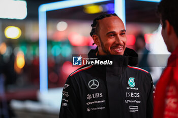 21/11/2024 - HAMILTON Lewis (gbr), Mercedes AMG F1 Team W15, portrait during the Formula 1 Heineken Silver Las Vegas Grand Prix 2024, 22th round of the 2024 Formula One World Championship from November 21 to 23, 2024 on the Las Vegas Strip Circuit, in Las Vegas, United States of America - F1 - LAS VEGAS GRAND PRIX 2024 - FORMULA 1 - MOTORI