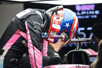 21/11/2024 - OCON Esteban (fra), Alpine F1 Team A524, portrait during the Formula 1 Heineken Silver Las Vegas Grand Prix 2024, 22th round of the 2024 Formula One World Championship from November 21 to 23, 2024 on the Las Vegas Strip Circuit, in Las Vegas, United States of America - F1 - LAS VEGAS GRAND PRIX 2024 - FORMULA 1 - MOTORI