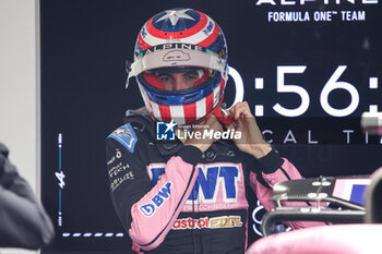 21/11/2024 - OCON Esteban (fra), Alpine F1 Team A524, portrait during the Formula 1 Heineken Silver Las Vegas Grand Prix 2024, 22th round of the 2024 Formula One World Championship from November 21 to 23, 2024 on the Las Vegas Strip Circuit, in Las Vegas, United States of America - F1 - LAS VEGAS GRAND PRIX 2024 - FORMULA 1 - MOTORI