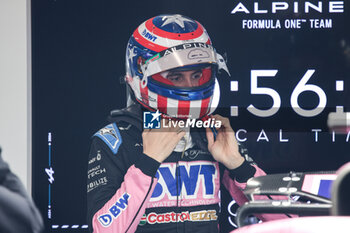 21/11/2024 - OCON Esteban (fra), Alpine F1 Team A524, portrait during the Formula 1 Heineken Silver Las Vegas Grand Prix 2024, 22th round of the 2024 Formula One World Championship from November 21 to 23, 2024 on the Las Vegas Strip Circuit, in Las Vegas, United States of America - F1 - LAS VEGAS GRAND PRIX 2024 - FORMULA 1 - MOTORI