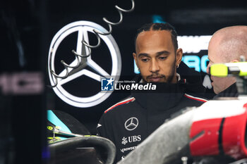 21/11/2024 - HAMILTON Lewis (gbr), Mercedes AMG F1 Team W15, portrait during the Formula 1 Heineken Silver Las Vegas Grand Prix 2024, 22th round of the 2024 Formula One World Championship from November 21 to 23, 2024 on the Las Vegas Strip Circuit, in Las Vegas, United States of America - F1 - LAS VEGAS GRAND PRIX 2024 - FORMULA 1 - MOTORI