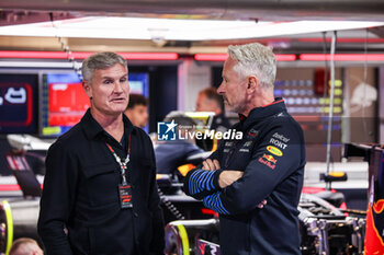 21/11/2024 - WHEATLEY Jonathan (gbr), Team Manager of Red Bull Racing, portrait COULTHARD David (gbr), Former F1 driver, portrait during the Formula 1 Heineken Silver Las Vegas Grand Prix 2024, 22th round of the 2024 Formula One World Championship from November 21 to 23, 2024 on the Las Vegas Strip Circuit, in Las Vegas, United States of America - F1 - LAS VEGAS GRAND PRIX 2024 - FORMULA 1 - MOTORI