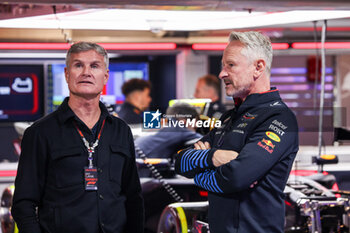 21/11/2024 - WHEATLEY Jonathan (gbr), Team Manager of Red Bull Racing, portrait COULTHARD David (gbr), Former F1 driver, portrait during the Formula 1 Heineken Silver Las Vegas Grand Prix 2024, 22th round of the 2024 Formula One World Championship from November 21 to 23, 2024 on the Las Vegas Strip Circuit, in Las Vegas, United States of America - F1 - LAS VEGAS GRAND PRIX 2024 - FORMULA 1 - MOTORI