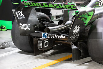 2024-11-22 - Stake F1 Team Kick Sauber C44, mechanical detail diffuser during the Formula 1 Heineken Silver Las Vegas Grand Prix 2024, 22th round of the 2024 Formula One World Championship from November 21 to 23, 2024 on the Las Vegas Strip Circuit, in Las Vegas, United States of America - F1 - LAS VEGAS GRAND PRIX 2024 - FORMULA 1 - MOTORS