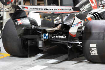 2024-11-22 - Haas F1 Team VF-24 Ferrari, Mechanical detail diffuser during the Formula 1 Heineken Silver Las Vegas Grand Prix 2024, 22th round of the 2024 Formula One World Championship from November 21 to 23, 2024 on the Las Vegas Strip Circuit, in Las Vegas, United States of America - F1 - LAS VEGAS GRAND PRIX 2024 - FORMULA 1 - MOTORS