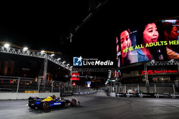 2024-11-22 - 43 COLAPINTO Franco (arg), Williams Racing FW46, action during the Formula 1 Heineken Silver Las Vegas Grand Prix 2024, 22th round of the 2024 Formula One World Championship from November 21 to 23, 2024 on the Las Vegas Strip Circuit, in Las Vegas, United States of America - F1 - LAS VEGAS GRAND PRIX 2024 - FORMULA 1 - MOTORS