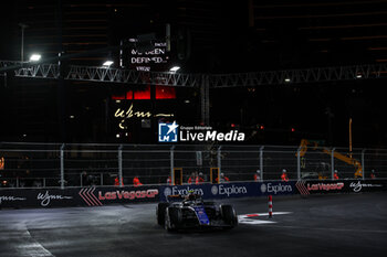 2024-11-22 - 43 COLAPINTO Franco (arg), Williams Racing FW46, action during the Formula 1 Heineken Silver Las Vegas Grand Prix 2024, 22th round of the 2024 Formula One World Championship from November 21 to 23, 2024 on the Las Vegas Strip Circuit, in Las Vegas, United States of America - F1 - LAS VEGAS GRAND PRIX 2024 - FORMULA 1 - MOTORS