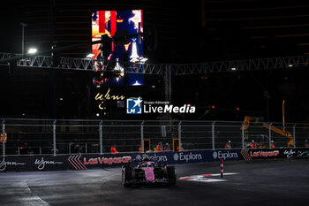 2024-11-22 - 10 GASLY Pierre (fra), Alpine F1 Team A524, action during the Formula 1 Heineken Silver Las Vegas Grand Prix 2024, 22th round of the 2024 Formula One World Championship from November 21 to 23, 2024 on the Las Vegas Strip Circuit, in Las Vegas, United States of America - F1 - LAS VEGAS GRAND PRIX 2024 - FORMULA 1 - MOTORS