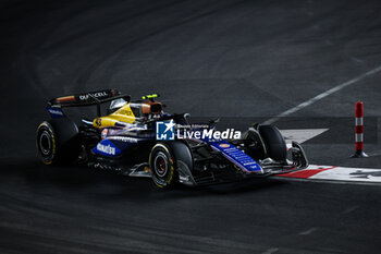 2024-11-22 - 43 COLAPINTO Franco (arg), Williams Racing FW46, action during the Formula 1 Heineken Silver Las Vegas Grand Prix 2024, 22th round of the 2024 Formula One World Championship from November 21 to 23, 2024 on the Las Vegas Strip Circuit, in Las Vegas, United States of America - F1 - LAS VEGAS GRAND PRIX 2024 - FORMULA 1 - MOTORS