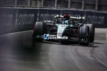 2024-11-22 - 63 RUSSELL George (gbr), Mercedes AMG F1 Team W15, action during the Formula 1 Heineken Silver Las Vegas Grand Prix 2024, 22th round of the 2024 Formula One World Championship from November 21 to 23, 2024 on the Las Vegas Strip Circuit, in Las Vegas, United States of America - F1 - LAS VEGAS GRAND PRIX 2024 - FORMULA 1 - MOTORS