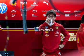 2024-11-22 - LECLERC Charles (mco), Scuderia Ferrari SF-24, portrait during the Formula 1 Heineken Silver Las Vegas Grand Prix 2024, 22th round of the 2024 Formula One World Championship from November 21 to 23, 2024 on the Las Vegas Strip Circuit, in Las Vegas, United States of America - F1 - LAS VEGAS GRAND PRIX 2024 - FORMULA 1 - MOTORS