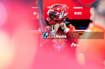 2024-11-22 - LECLERC Charles (mco), Scuderia Ferrari SF-24, portrait during the Formula 1 Heineken Silver Las Vegas Grand Prix 2024, 22th round of the 2024 Formula One World Championship from November 21 to 23, 2024 on the Las Vegas Strip Circuit, in Las Vegas, United States of America - F1 - LAS VEGAS GRAND PRIX 2024 - FORMULA 1 - MOTORS