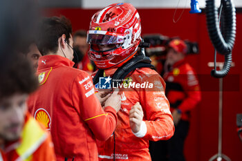 2024-11-22 - LECLERC Charles (mco), Scuderia Ferrari SF-24, portrait during the Formula 1 Heineken Silver Las Vegas Grand Prix 2024, 22th round of the 2024 Formula One World Championship from November 21 to 23, 2024 on the Las Vegas Strip Circuit, in Las Vegas, United States of America - F1 - LAS VEGAS GRAND PRIX 2024 - FORMULA 1 - MOTORS