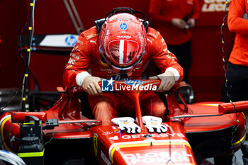 2024-11-22 - LECLERC Charles (mco), Scuderia Ferrari SF-24, portrait during the Formula 1 Heineken Silver Las Vegas Grand Prix 2024, 22th round of the 2024 Formula One World Championship from November 21 to 23, 2024 on the Las Vegas Strip Circuit, in Las Vegas, United States of America - F1 - LAS VEGAS GRAND PRIX 2024 - FORMULA 1 - MOTORS