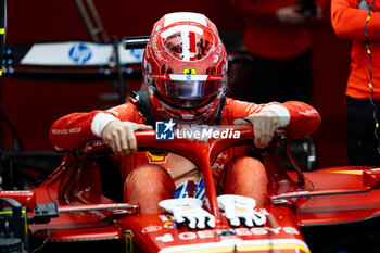 2024-11-22 - LECLERC Charles (mco), Scuderia Ferrari SF-24, portrait during the Formula 1 Heineken Silver Las Vegas Grand Prix 2024, 22th round of the 2024 Formula One World Championship from November 21 to 23, 2024 on the Las Vegas Strip Circuit, in Las Vegas, United States of America - F1 - LAS VEGAS GRAND PRIX 2024 - FORMULA 1 - MOTORS