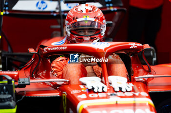 2024-11-22 - LECLERC Charles (mco), Scuderia Ferrari SF-24, portrait during the Formula 1 Heineken Silver Las Vegas Grand Prix 2024, 22th round of the 2024 Formula One World Championship from November 21 to 23, 2024 on the Las Vegas Strip Circuit, in Las Vegas, United States of America - F1 - LAS VEGAS GRAND PRIX 2024 - FORMULA 1 - MOTORS