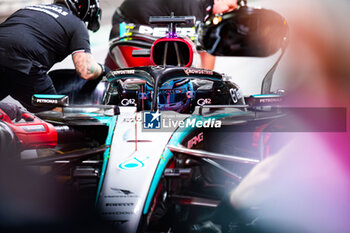 2024-11-22 - RUSSELL George (gbr), Mercedes AMG F1 Team W15, portrait during the Formula 1 Heineken Silver Las Vegas Grand Prix 2024, 22th round of the 2024 Formula One World Championship from November 21 to 23, 2024 on the Las Vegas Strip Circuit, in Las Vegas, United States of America - F1 - LAS VEGAS GRAND PRIX 2024 - FORMULA 1 - MOTORS