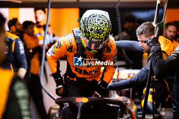 2024-11-22 - NORRIS Lando (gbr), McLaren F1 Team MCL38, portrait during the Formula 1 Heineken Silver Las Vegas Grand Prix 2024, 22th round of the 2024 Formula One World Championship from November 21 to 23, 2024 on the Las Vegas Strip Circuit, in Las Vegas, United States of America - F1 - LAS VEGAS GRAND PRIX 2024 - FORMULA 1 - MOTORS