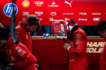 2024-11-22 - LECLERC Charles (mco), Scuderia Ferrari SF-24, portrait during the Formula 1 Heineken Silver Las Vegas Grand Prix 2024, 22th round of the 2024 Formula One World Championship from November 21 to 23, 2024 on the Las Vegas Strip Circuit, in Las Vegas, United States of America - F1 - LAS VEGAS GRAND PRIX 2024 - FORMULA 1 - MOTORS