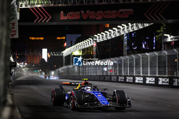 2024-11-22 - 43 COLAPINTO Franco (arg), Williams Racing FW46, action during the Formula 1 Heineken Silver Las Vegas Grand Prix 2024, 22th round of the 2024 Formula One World Championship from November 21 to 23, 2024 on the Las Vegas Strip Circuit, in Las Vegas, United States of America - F1 - LAS VEGAS GRAND PRIX 2024 - FORMULA 1 - MOTORS