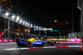 2024-11-22 - 43 COLAPINTO Franco (arg), Williams Racing FW46, action during the Formula 1 Heineken Silver Las Vegas Grand Prix 2024, 22th round of the 2024 Formula One World Championship from November 21 to 23, 2024 on the Las Vegas Strip Circuit, in Las Vegas, United States of America - F1 - LAS VEGAS GRAND PRIX 2024 - FORMULA 1 - MOTORS