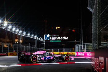 2024-11-22 - 10 GASLY Pierre (fra), Alpine F1 Team A524, action during the Formula 1 Heineken Silver Las Vegas Grand Prix 2024, 22th round of the 2024 Formula One World Championship from November 21 to 23, 2024 on the Las Vegas Strip Circuit, in Las Vegas, United States of America - F1 - LAS VEGAS GRAND PRIX 2024 - FORMULA 1 - MOTORS