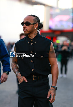 2024-11-22 - HAMILTON Lewis (gbr), Mercedes AMG F1 Team W15, portrait during the Formula 1 Heineken Silver Las Vegas Grand Prix 2024, 22th round of the 2024 Formula One World Championship from November 21 to 23, 2024 on the Las Vegas Strip Circuit, in Las Vegas, United States of America - F1 - LAS VEGAS GRAND PRIX 2024 - FORMULA 1 - MOTORS