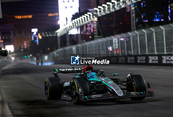 2024-11-22 - 63 RUSSELL George (gbr), Mercedes AMG F1 Team W15, action during the Formula 1 Heineken Silver Las Vegas Grand Prix 2024, 22th round of the 2024 Formula One World Championship from November 21 to 23, 2024 on the Las Vegas Strip Circuit, in Las Vegas, United States of America - F1 - LAS VEGAS GRAND PRIX 2024 - FORMULA 1 - MOTORS