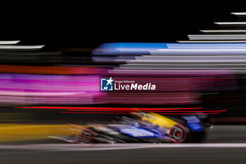 2024-11-22 - 43 COLAPINTO Franco (arg), Williams Racing FW46, action during the Formula 1 Heineken Silver Las Vegas Grand Prix 2024, 22th round of the 2024 Formula One World Championship from November 21 to 23, 2024 on the Las Vegas Strip Circuit, in Las Vegas, United States of America - F1 - LAS VEGAS GRAND PRIX 2024 - FORMULA 1 - MOTORS