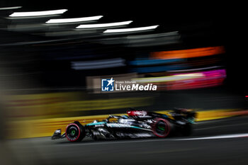 2024-11-22 - 63 RUSSELL George (gbr), Mercedes AMG F1 Team W15, action during the Formula 1 Heineken Silver Las Vegas Grand Prix 2024, 22th round of the 2024 Formula One World Championship from November 21 to 23, 2024 on the Las Vegas Strip Circuit, in Las Vegas, United States of America - F1 - LAS VEGAS GRAND PRIX 2024 - FORMULA 1 - MOTORS