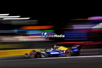 2024-11-22 - 43 COLAPINTO Franco (arg), Williams Racing FW46, action during the Formula 1 Heineken Silver Las Vegas Grand Prix 2024, 22th round of the 2024 Formula One World Championship from November 21 to 23, 2024 on the Las Vegas Strip Circuit, in Las Vegas, United States of America - F1 - LAS VEGAS GRAND PRIX 2024 - FORMULA 1 - MOTORS