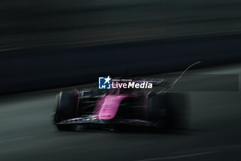 2024-11-22 - 31 OCON Esteban (fra), Alpine F1 Team A524, action during the Formula 1 Heineken Silver Las Vegas Grand Prix 2024, 22th round of the 2024 Formula One World Championship from November 21 to 23, 2024 on the Las Vegas Strip Circuit, in Las Vegas, United States of America - F1 - LAS VEGAS GRAND PRIX 2024 - FORMULA 1 - MOTORS