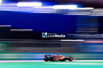 2024-11-22 - 16 LECLERC Charles (mco), Scuderia Ferrari SF-24, action during the Formula 1 Heineken Silver Las Vegas Grand Prix 2024, 22th round of the 2024 Formula One World Championship from November 21 to 23, 2024 on the Las Vegas Strip Circuit, in Las Vegas, United States of America - F1 - LAS VEGAS GRAND PRIX 2024 - FORMULA 1 - MOTORS