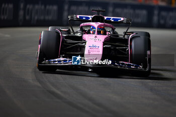 2024-11-22 - 31 OCON Esteban (fra), Alpine F1 Team A524, action during the Formula 1 Heineken Silver Las Vegas Grand Prix 2024, 22th round of the 2024 Formula One World Championship from November 21 to 23, 2024 on the Las Vegas Strip Circuit, in Las Vegas, United States of America - F1 - LAS VEGAS GRAND PRIX 2024 - FORMULA 1 - MOTORS