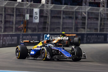 2024-11-22 - 43 COLAPINTO Franco (arg), Williams Racing FW46, action during the Formula 1 Heineken Silver Las Vegas Grand Prix 2024, 22th round of the 2024 Formula One World Championship from November 21 to 23, 2024 on the Las Vegas Strip Circuit, in Las Vegas, United States of America - F1 - LAS VEGAS GRAND PRIX 2024 - FORMULA 1 - MOTORS