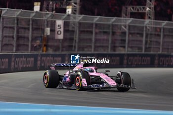 2024-11-22 - 10 GASLY Pierre (fra), Alpine F1 Team A524, action during the Formula 1 Heineken Silver Las Vegas Grand Prix 2024, 22th round of the 2024 Formula One World Championship from November 21 to 23, 2024 on the Las Vegas Strip Circuit, in Las Vegas, United States of America - F1 - LAS VEGAS GRAND PRIX 2024 - FORMULA 1 - MOTORS