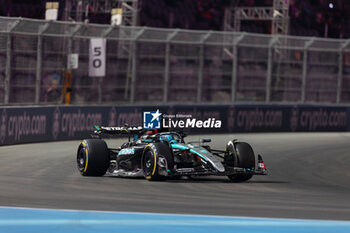 2024-11-22 - 63 RUSSELL George (gbr), Mercedes AMG F1 Team W15, action during the Formula 1 Heineken Silver Las Vegas Grand Prix 2024, 22th round of the 2024 Formula One World Championship from November 21 to 23, 2024 on the Las Vegas Strip Circuit, in Las Vegas, United States of America - F1 - LAS VEGAS GRAND PRIX 2024 - FORMULA 1 - MOTORS