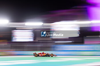 2024-11-22 - 16 LECLERC Charles (mco), Scuderia Ferrari SF-24, action during the Formula 1 Heineken Silver Las Vegas Grand Prix 2024, 22th round of the 2024 Formula One World Championship from November 21 to 23, 2024 on the Las Vegas Strip Circuit, in Las Vegas, United States of America - F1 - LAS VEGAS GRAND PRIX 2024 - FORMULA 1 - MOTORS