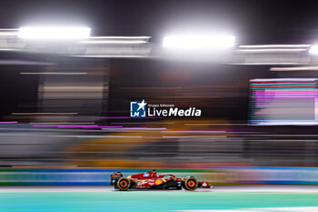 2024-11-22 - 16 LECLERC Charles (mco), Scuderia Ferrari SF-24, action during the Formula 1 Heineken Silver Las Vegas Grand Prix 2024, 22th round of the 2024 Formula One World Championship from November 21 to 23, 2024 on the Las Vegas Strip Circuit, in Las Vegas, United States of America - F1 - LAS VEGAS GRAND PRIX 2024 - FORMULA 1 - MOTORS