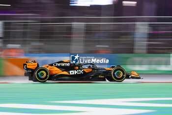 2024-11-22 - 04 NORRIS Lando (gbr), McLaren F1 Team MCL38, action during the Formula 1 Heineken Silver Las Vegas Grand Prix 2024, 22th round of the 2024 Formula One World Championship from November 21 to 23, 2024 on the Las Vegas Strip Circuit, in Las Vegas, United States of America - F1 - LAS VEGAS GRAND PRIX 2024 - FORMULA 1 - MOTORS